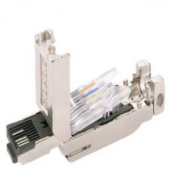 Conector Rj45 2X2 Ethernet Fastconnect